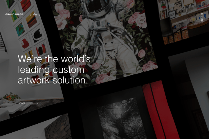 Grand Image website preview